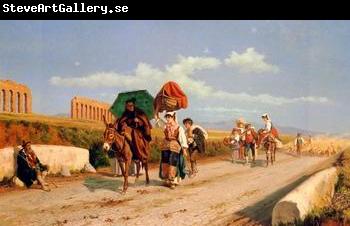 unknow artist Arab or Arabic people and life. Orientalism oil paintings  474